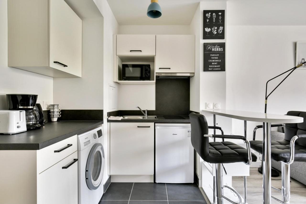 Chic Studio Near Paris - La Defense Bezons Exterior foto